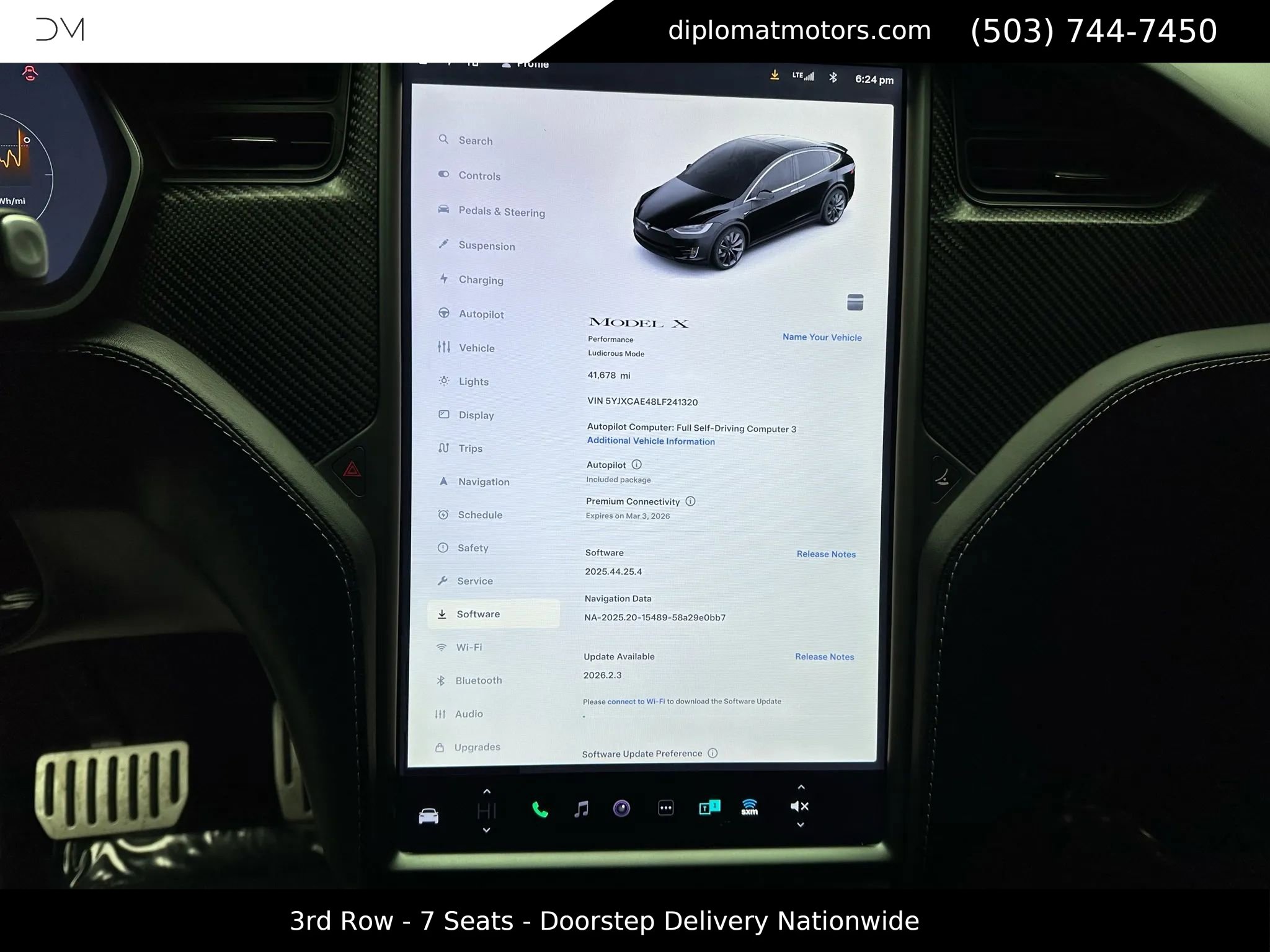 Used 2020 Tesla Model X Performance image 36