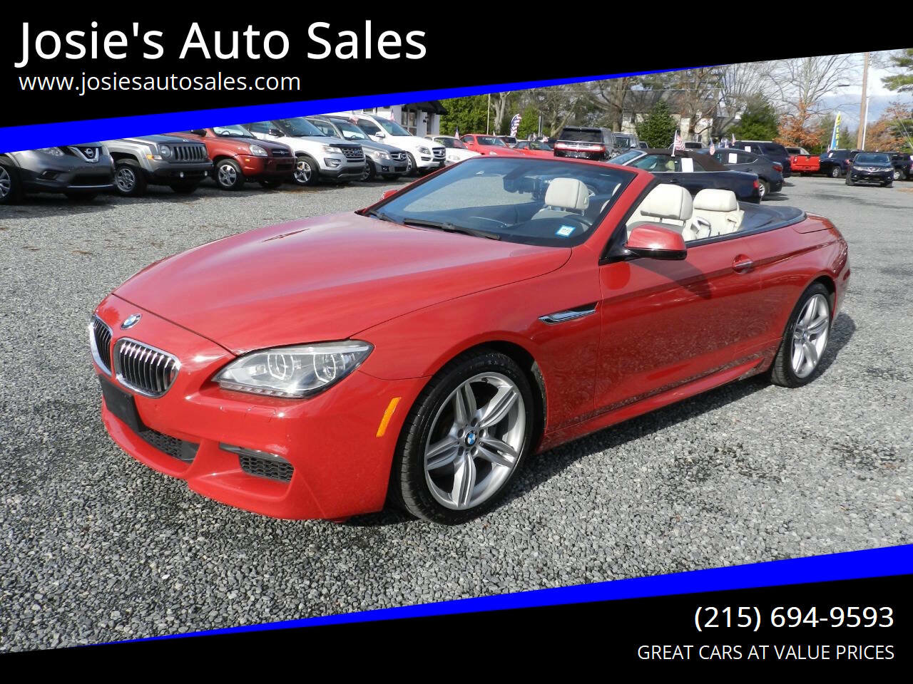 Used 2014 BMW 640i xDrive Convertible w/ M Sport Edition