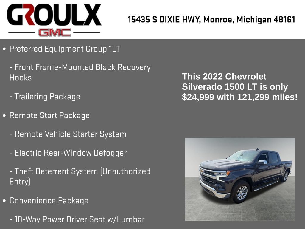 Used 2022 Chevrolet Silverado 1500 LT w/ Protection Package AWD/4WD image 29