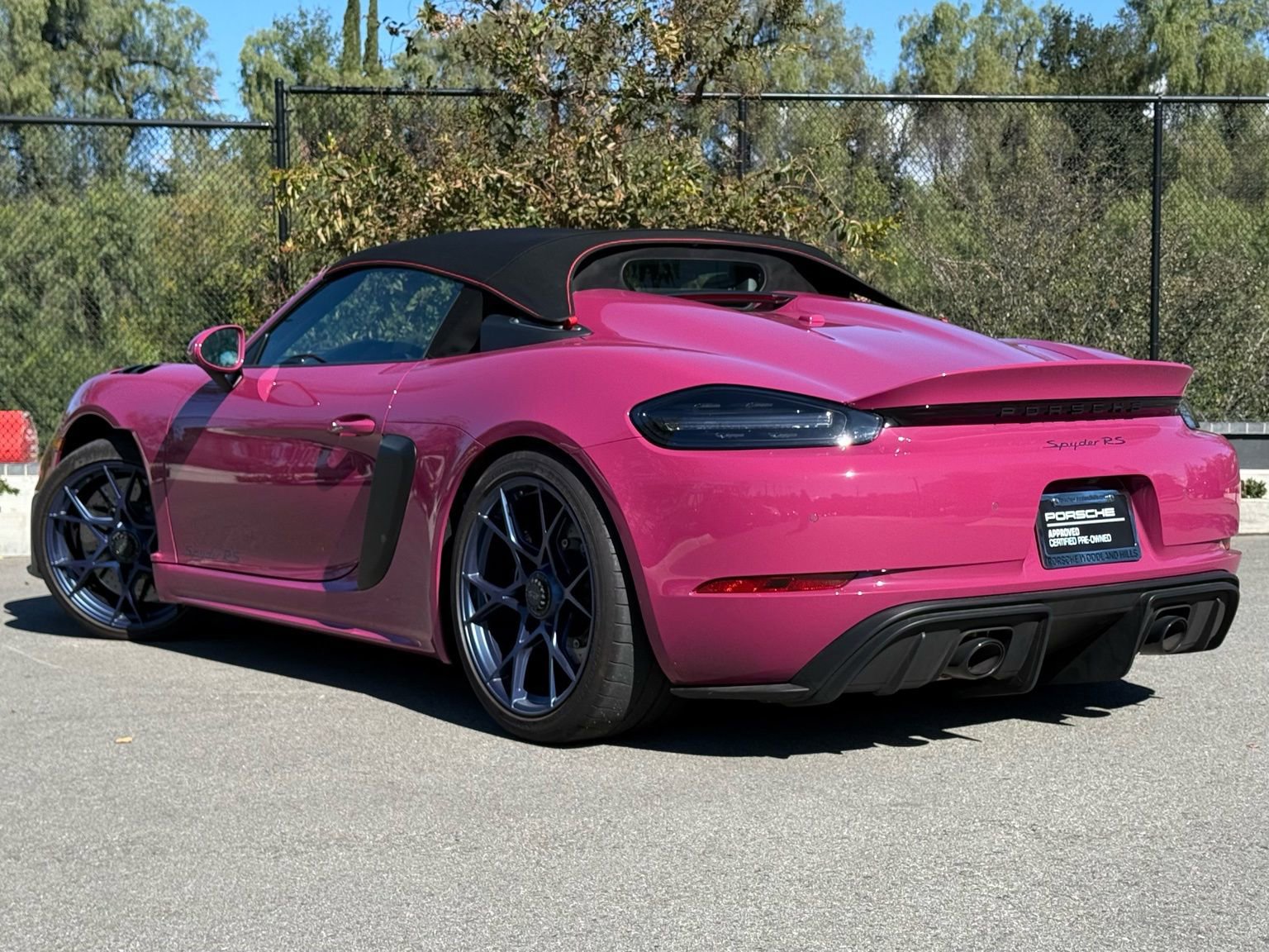 Certified 2024 Porsche 718 Boxster Spyder RS image 3
