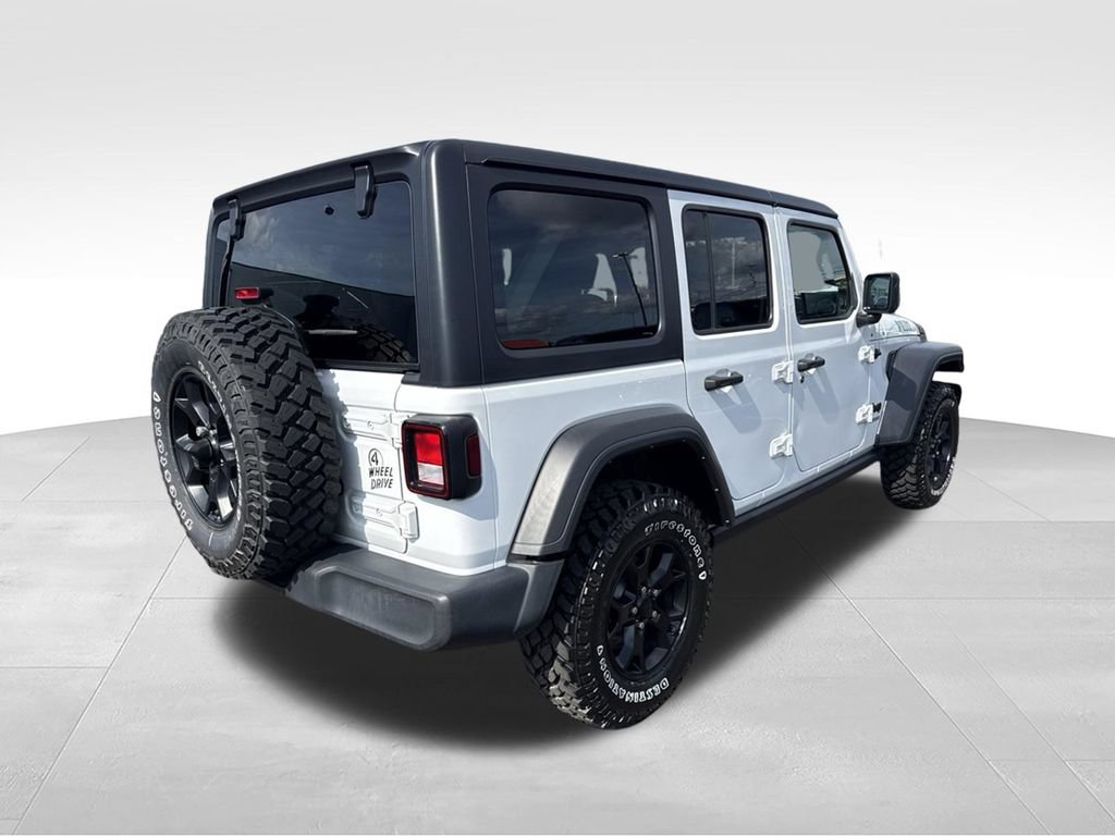 Certified 2022 Jeep Wrangler Unlimited Sport AWD/4WD image 4