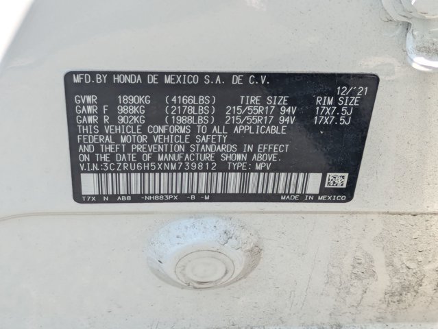 Used 2022 Honda HR-V EX image 16
