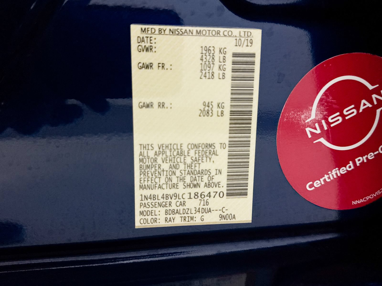 Used 2020 Nissan Altima 2.5 S FWD image 31