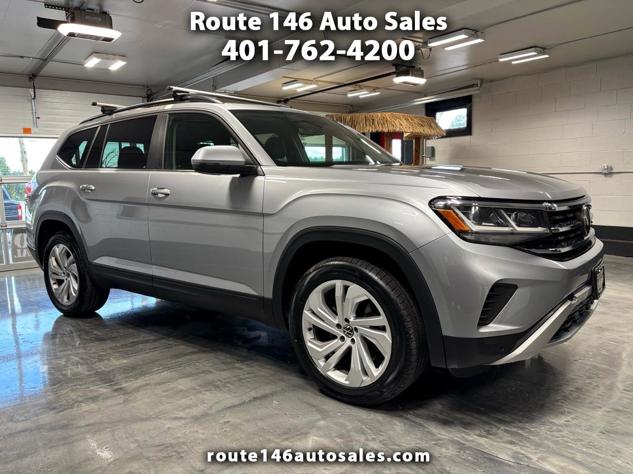 Used 2021 Volkswagen Atlas SE w/ Panoramic Sunroof Package image 1