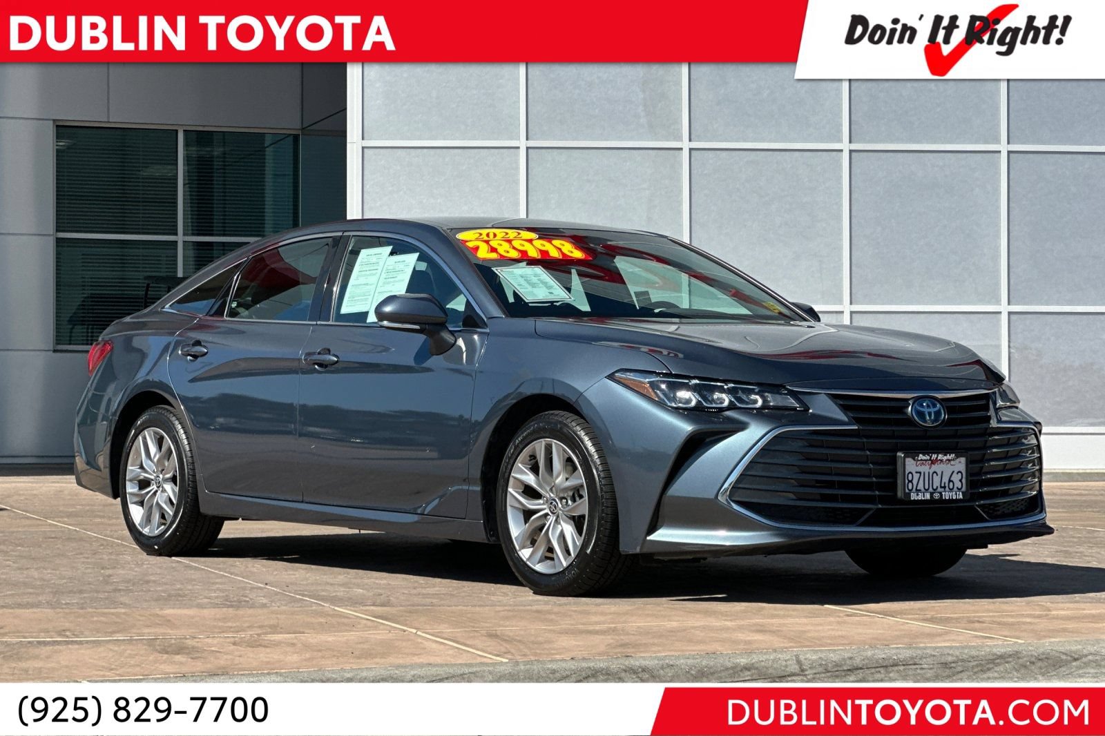 Certified 2022 Toyota Avalon XLE