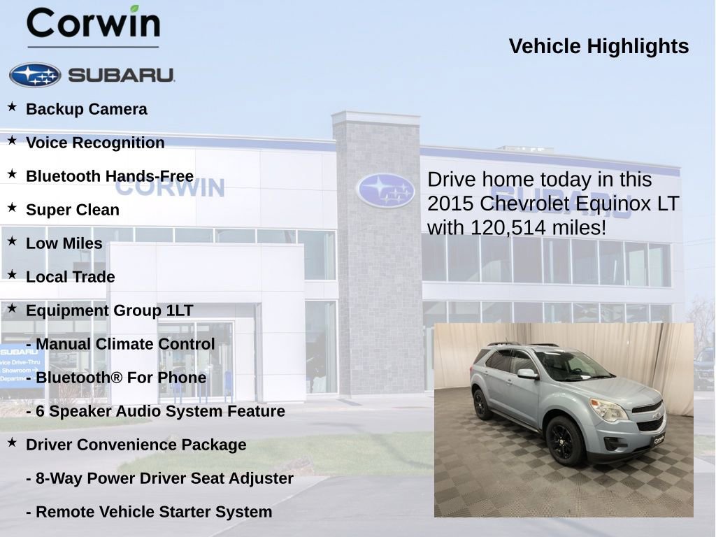 Used 2015 Chevrolet Equinox LT w/ Driver Convenience Package image 6
