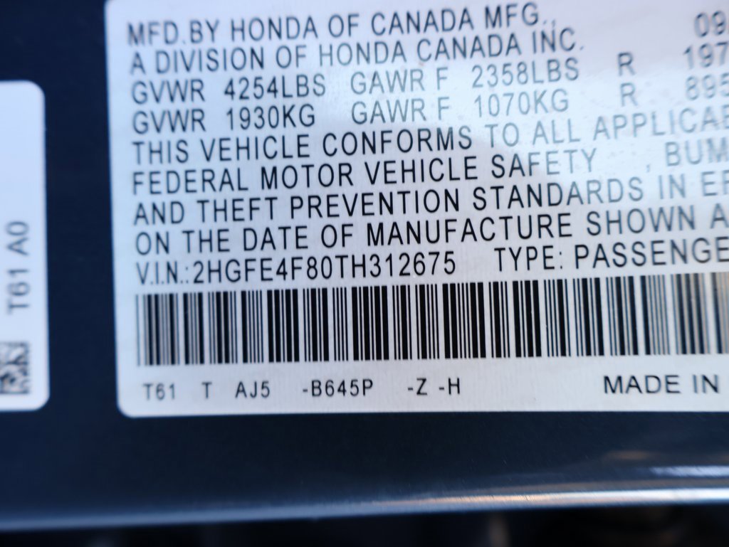 Certified 2026 Honda Civic Sport Touring image 34