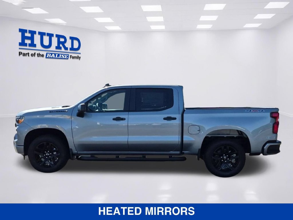 New 2026 Chevrolet Silverado 1500 Custom w/ Turbomax Blackout Package AWD/4WD image 7
