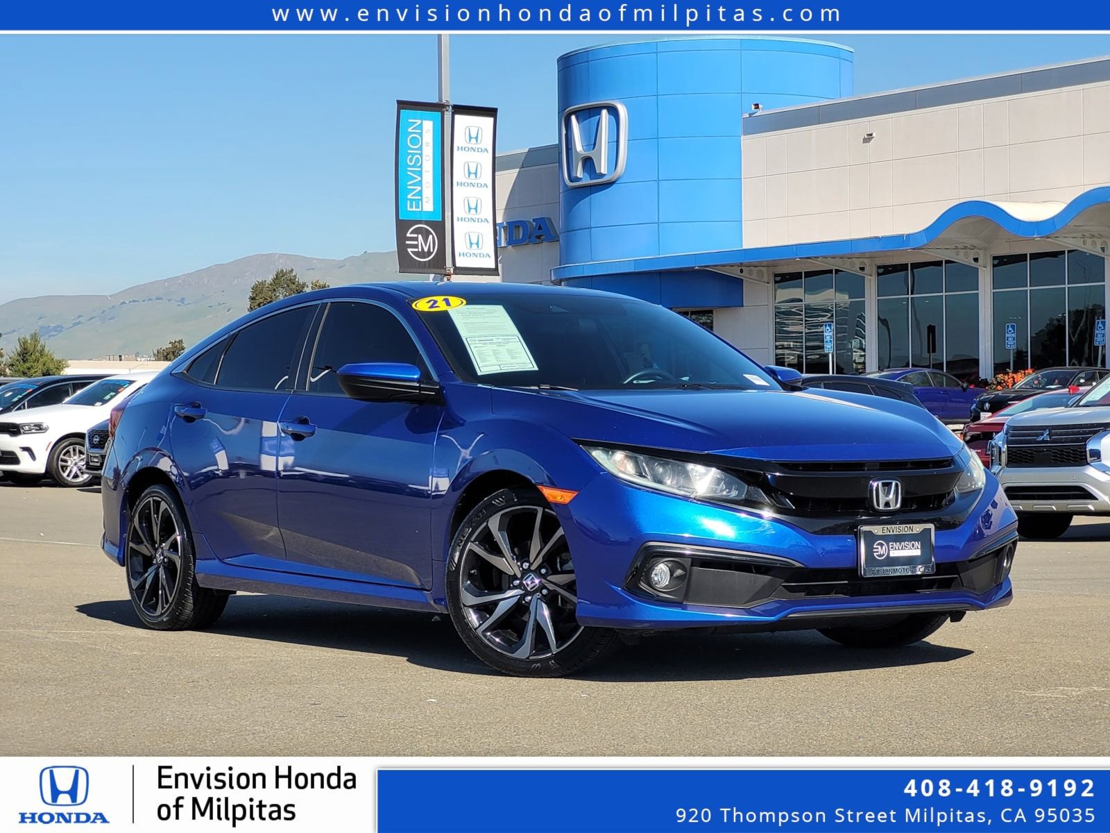 Used 2021 Honda Civic Sport