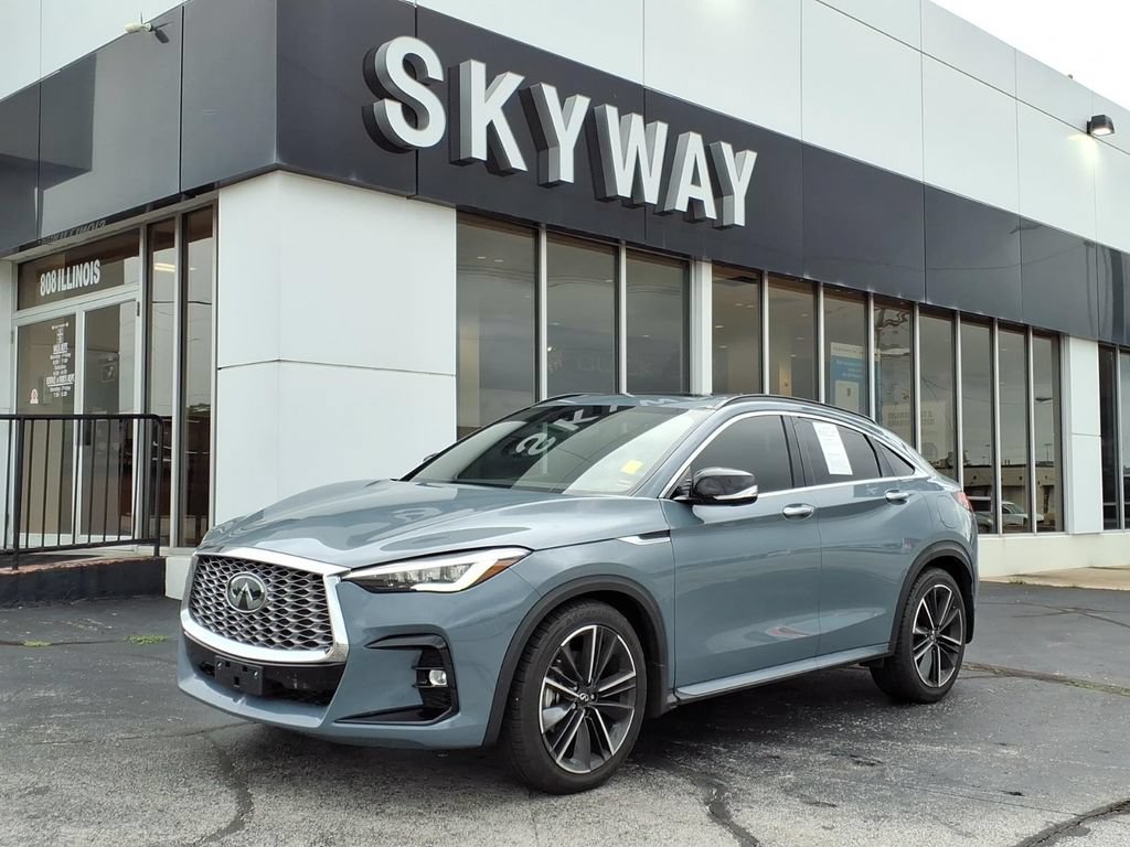 Used 2022 INFINITI QX55 Sensory w/ Lighting Package AWD/4WD image 1