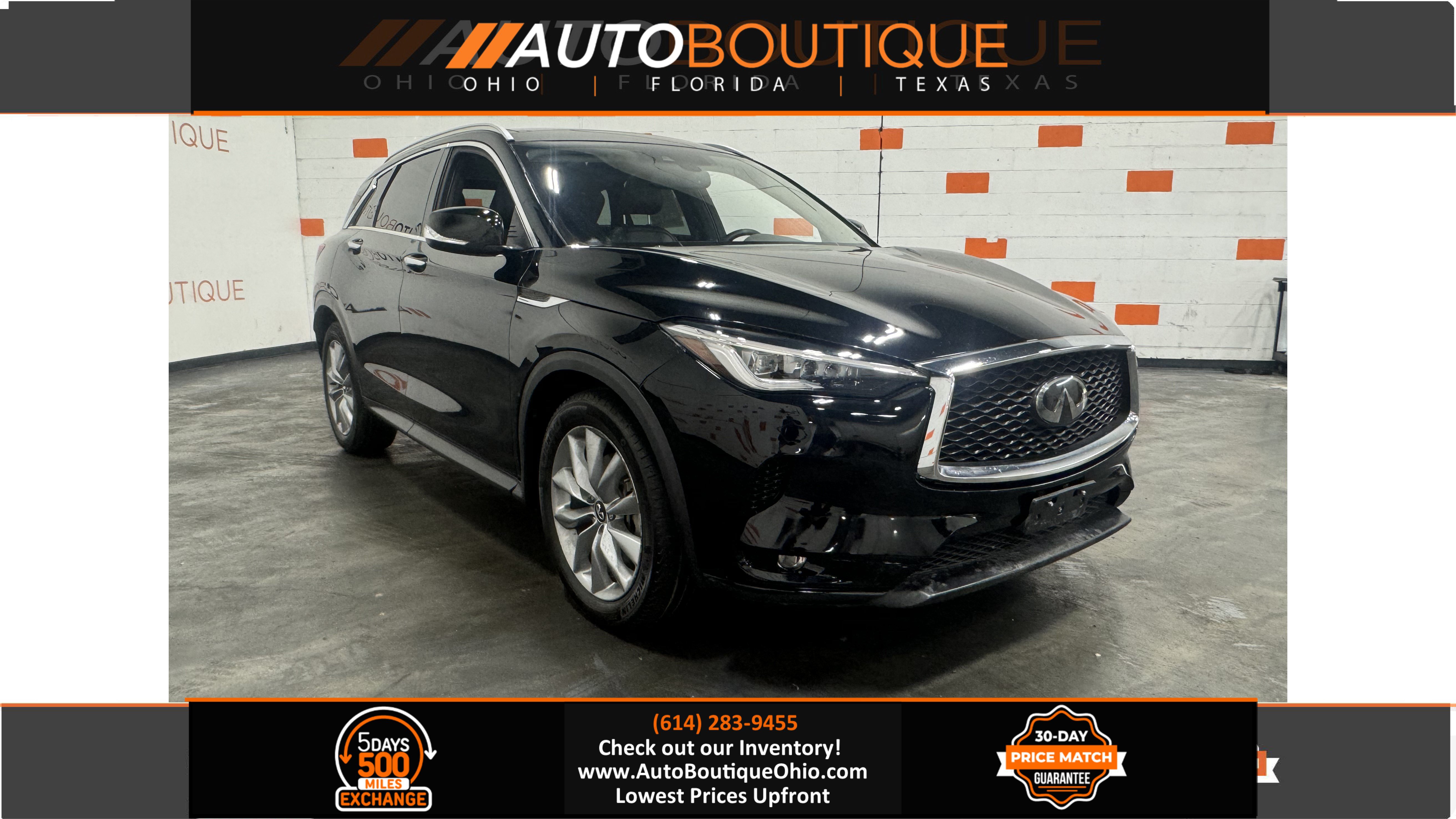 Used 2021 INFINITI QX50 Luxe AWD/4WD image 1