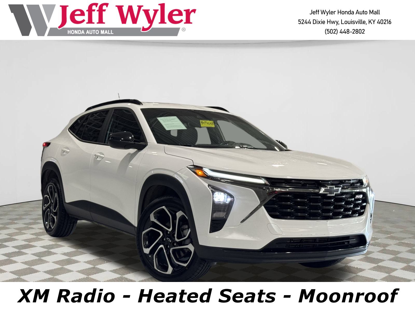 Used 2024 Chevrolet Trax RS w/ Sunroof Package