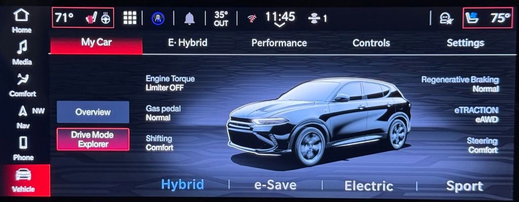 Used 2024 Dodge Hornet R/T Plus w/ Tech Pack Plus w/o Parking image 36