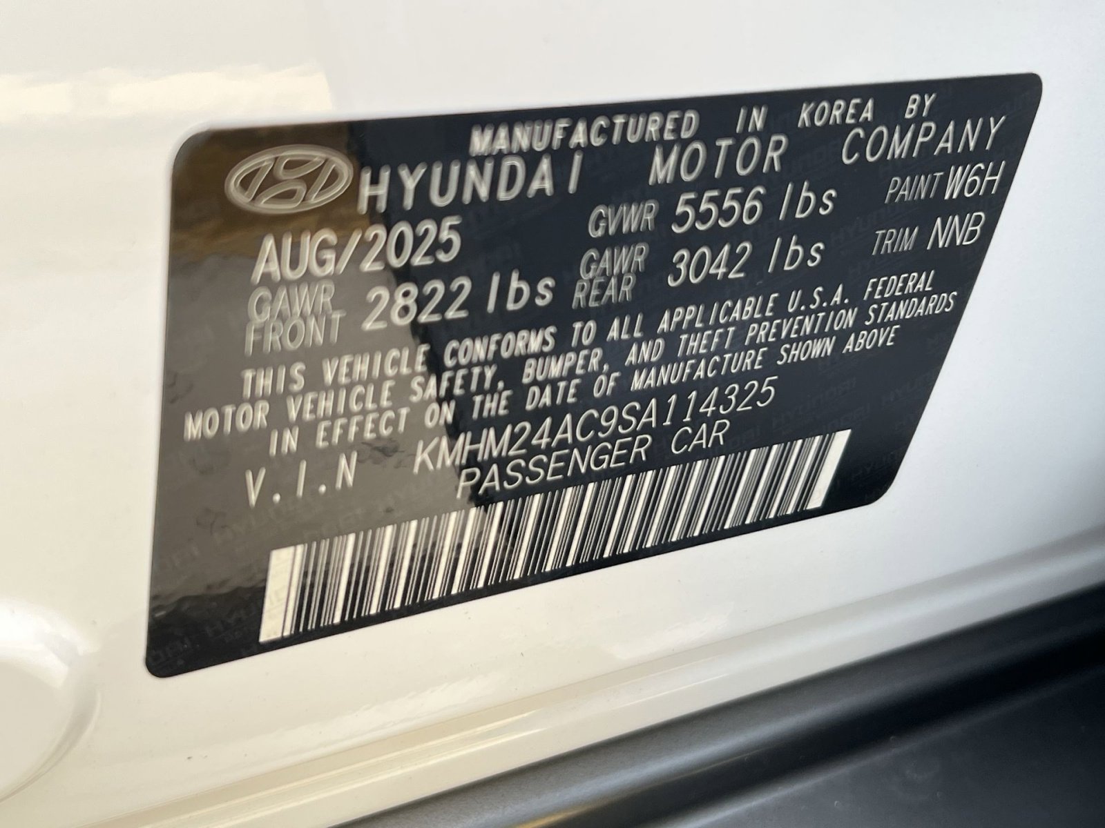 New 2025 Hyundai Ioniq 6 SE image 27