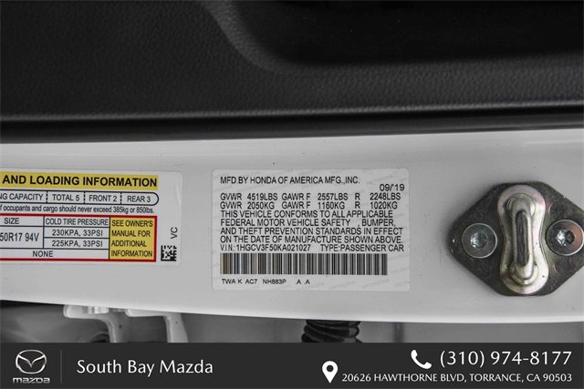 Used 2019 Honda Accord EX-L image 28