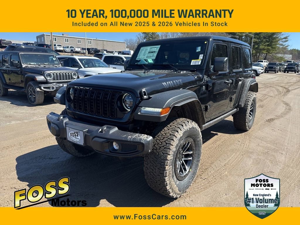 New 2026 Jeep Wrangler Willys AWD/4WD image 1