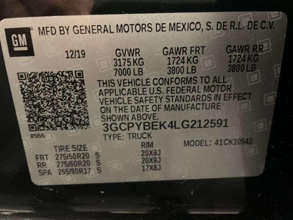 Used 2020 Chevrolet Silverado 1500 Custom w/ Custom Value Package AWD/4WD image 26