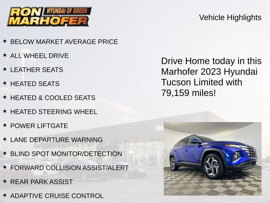 Used 2023 Hyundai Tucson Limited AWD/4WD image 15