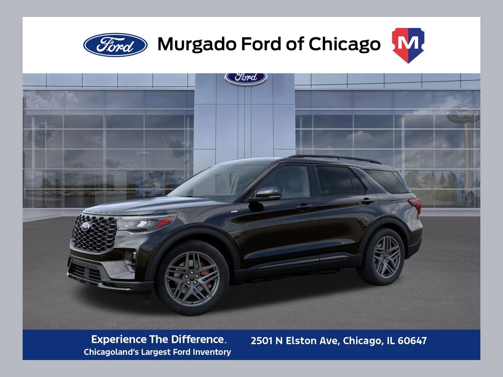 New 2027 Ford Explorer ST-Line w/ Premium Package AWD/4WD 360° Tour