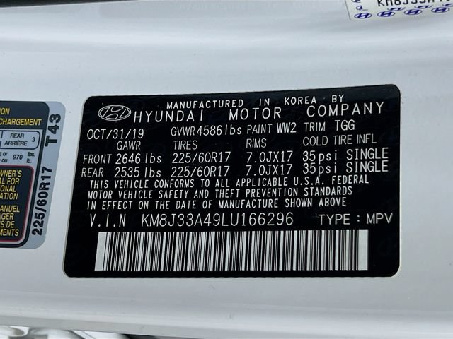 Used 2020 Hyundai Tucson Value FWD image 30