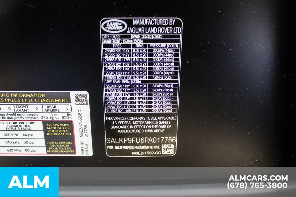 Used 2023 Land Rover Range Rover SE AWD/4WD image 35