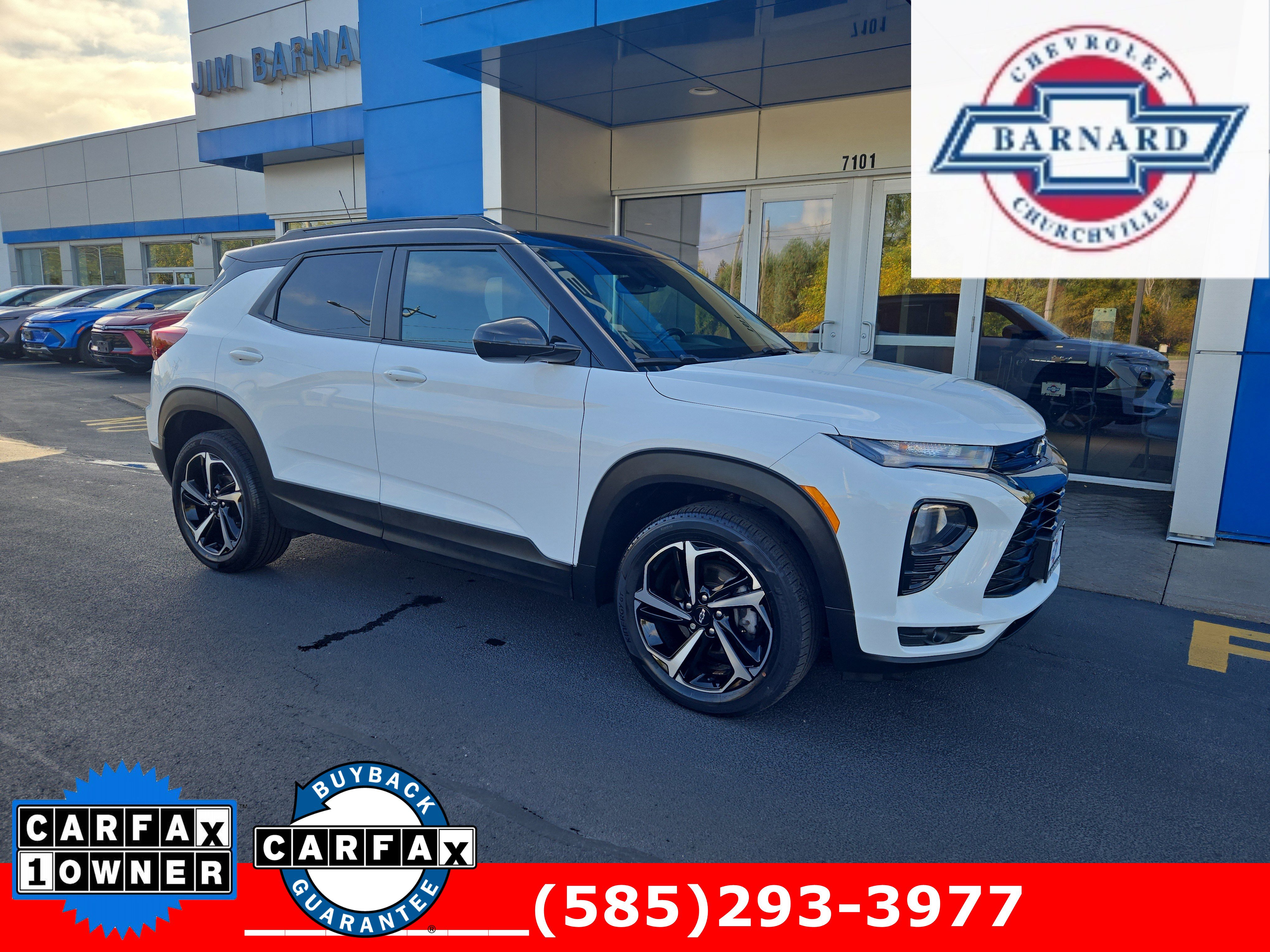 Used 2021 Chevrolet TrailBlazer RS w/ Technology Package