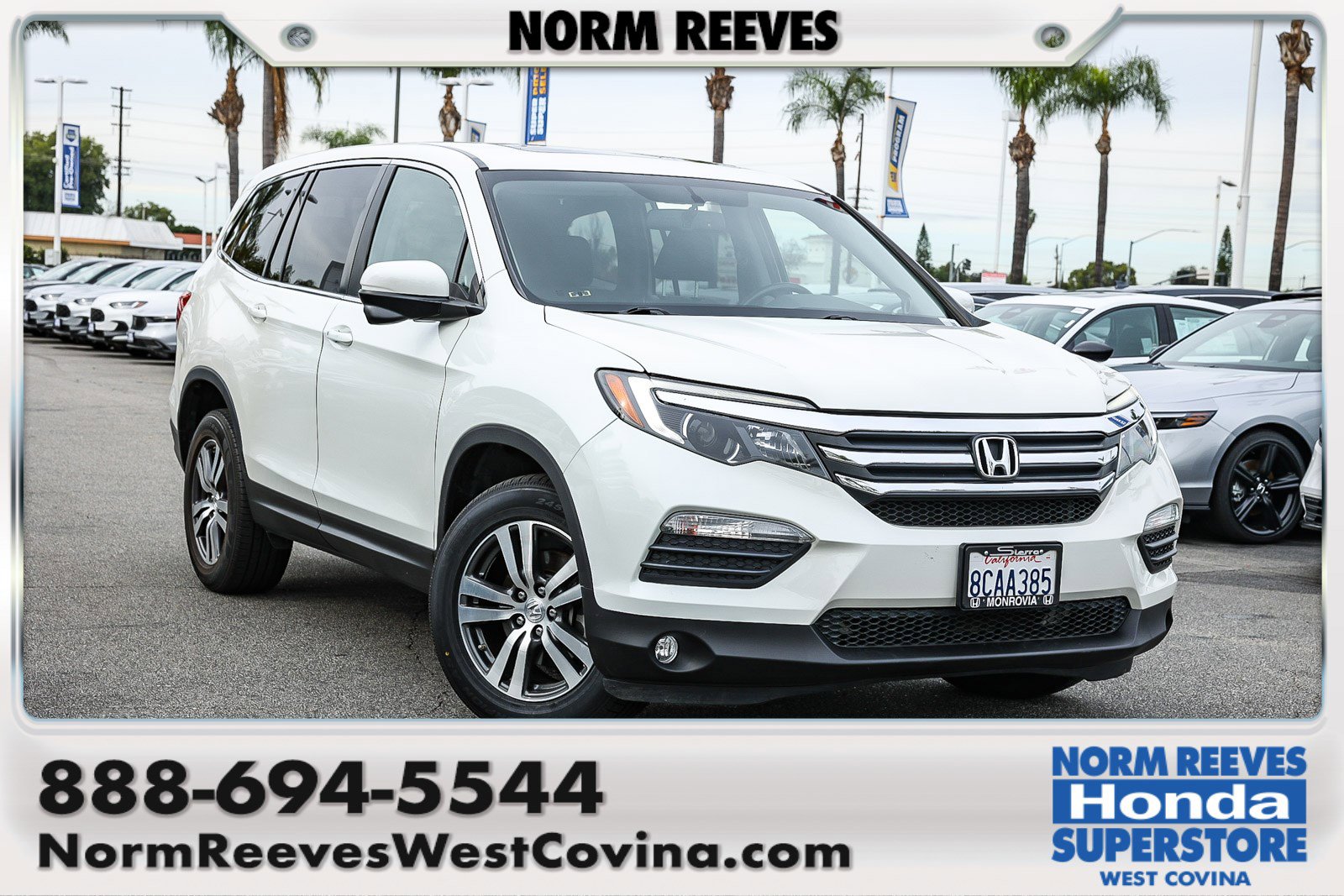 Used 2017 Honda Pilot EX-L image 1