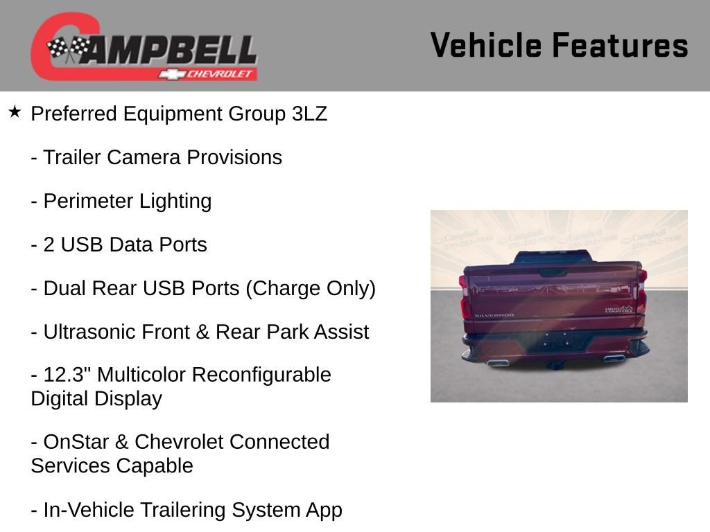 Used 2024 Chevrolet Silverado 1500 High Country w/ High Country Premium Package image 31