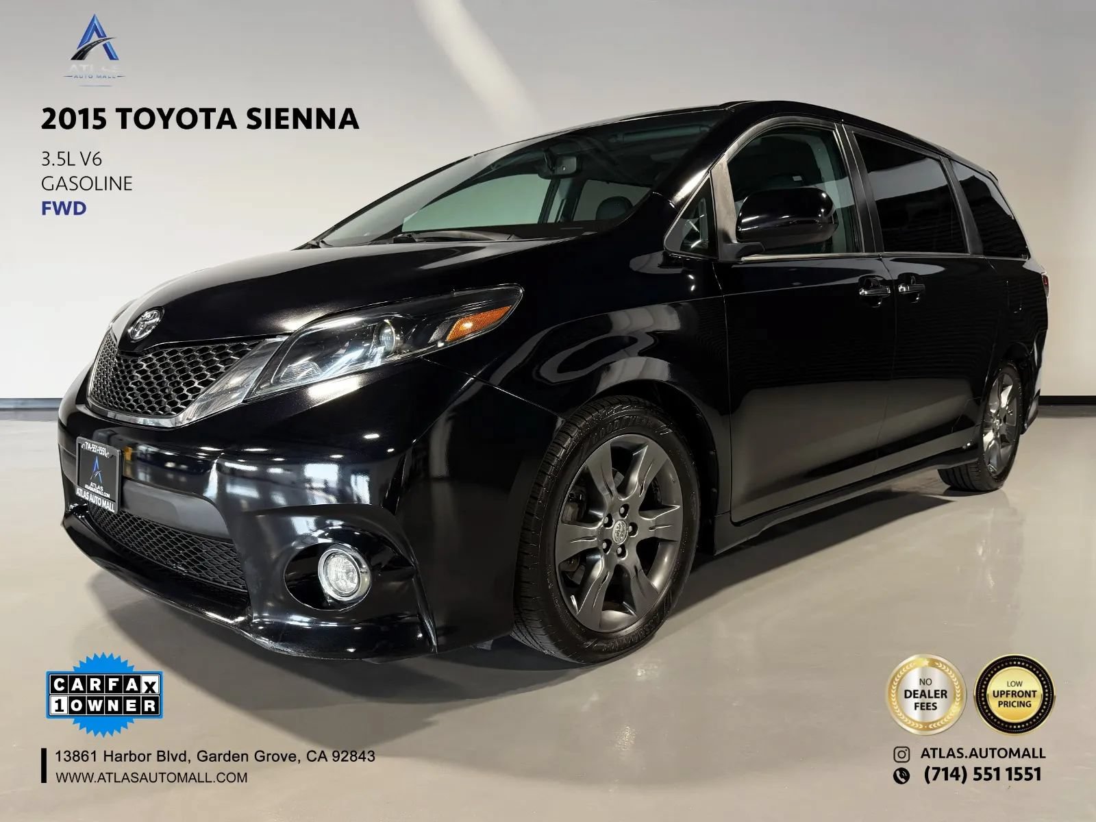 Used 2015 Toyota Sienna SE Premium