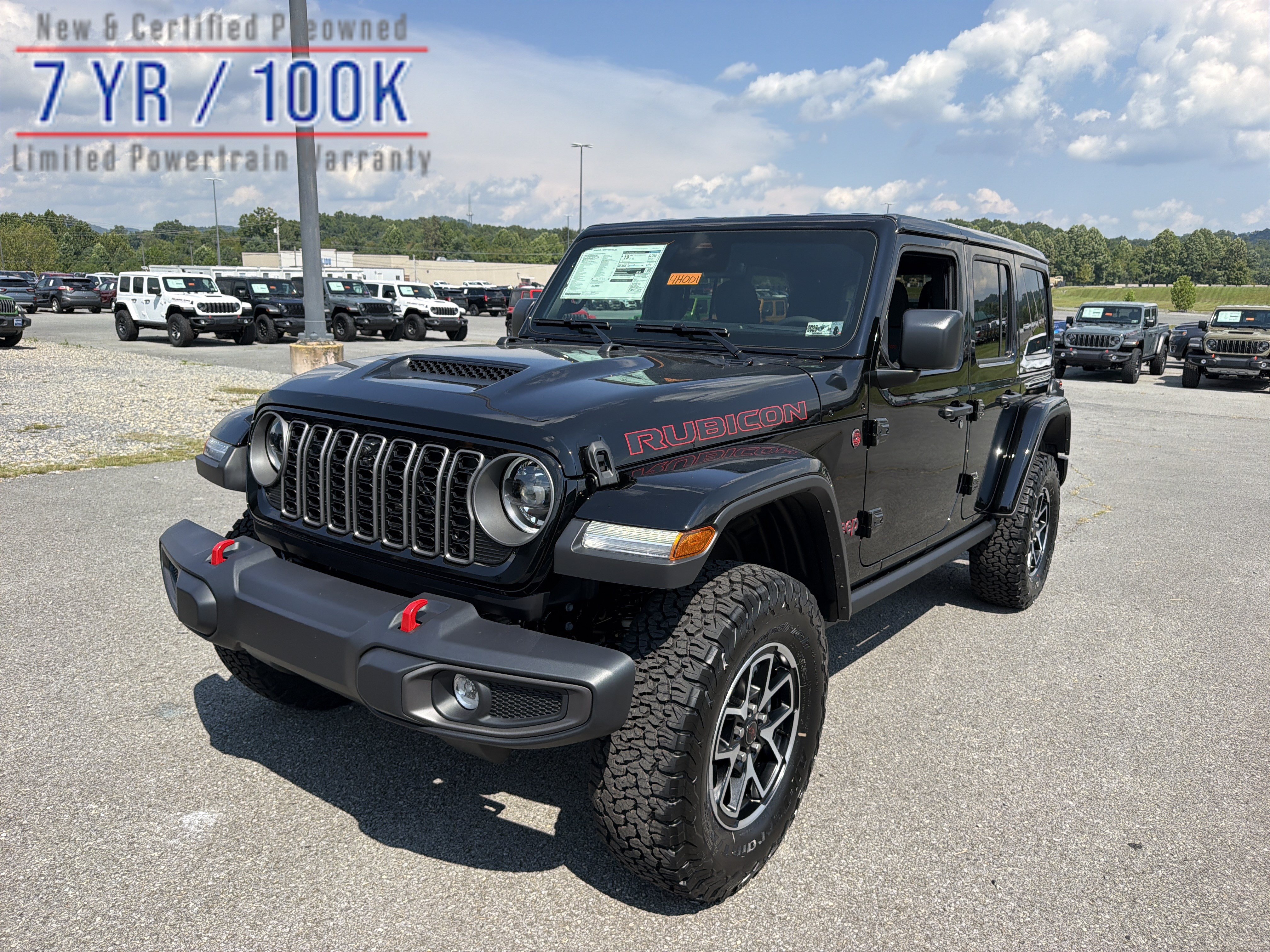 New 2027 Jeep Wrangler Unlimited Rubicon AWD/4WD image 1
