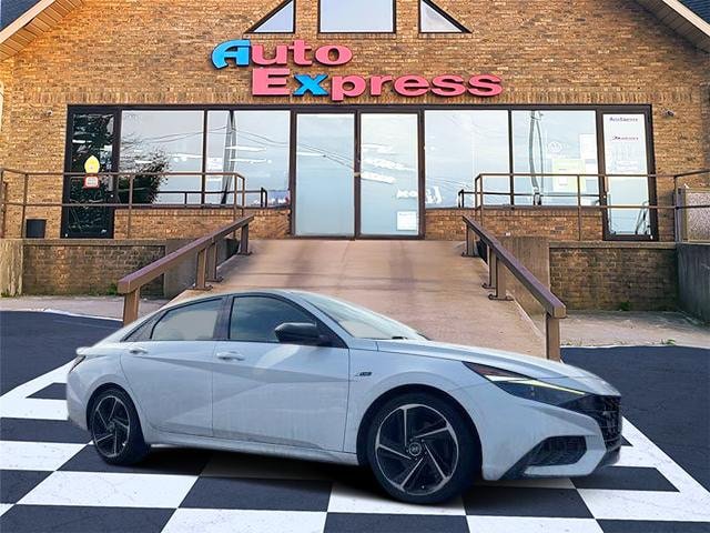 Used 2021 Hyundai Elantra N Line FWD image 1