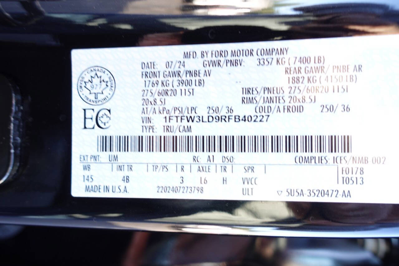 Used 2024 Ford F150 XLT w/ Equipment Group 303A High image 22