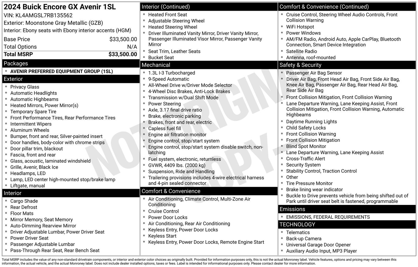 Used 2024 Buick Encore GX Avenir image 5