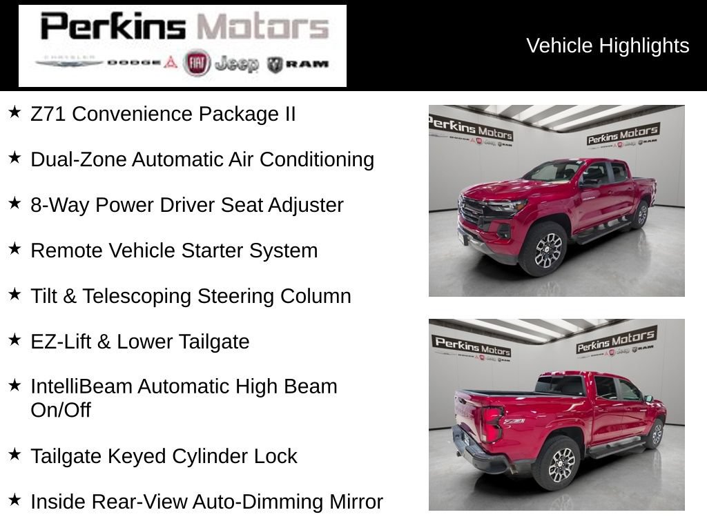 Used 2024 Chevrolet Colorado Z71 w/ Z71 Convenience Package 2 AWD/4WD image 7