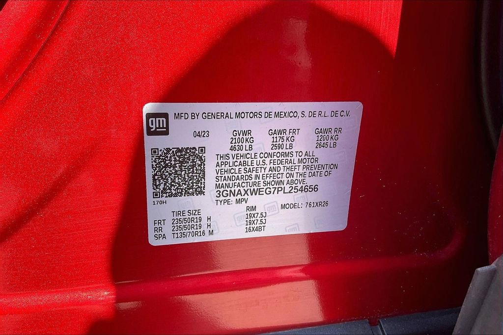 Used 2023 Chevrolet Equinox RS AWD/4WD image 31