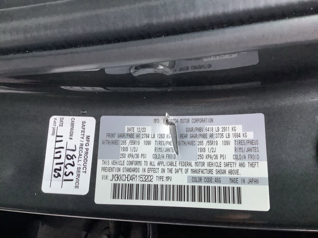 Used 2024 MAZDA CX-90 3.3 Turbo w/ Preferred Plus image 30