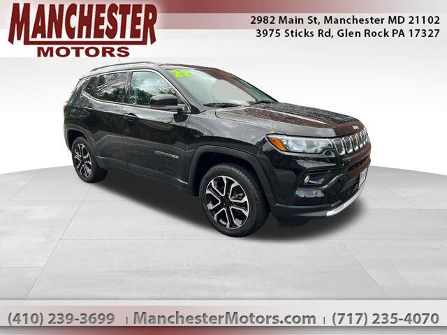 Used 2022 Jeep Compass Limited AWD/4WD image 1