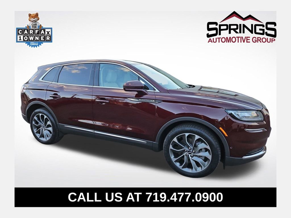 Used 2021 Lincoln Nautilus Reserve w/ Equipment Group 201A 360° Tour