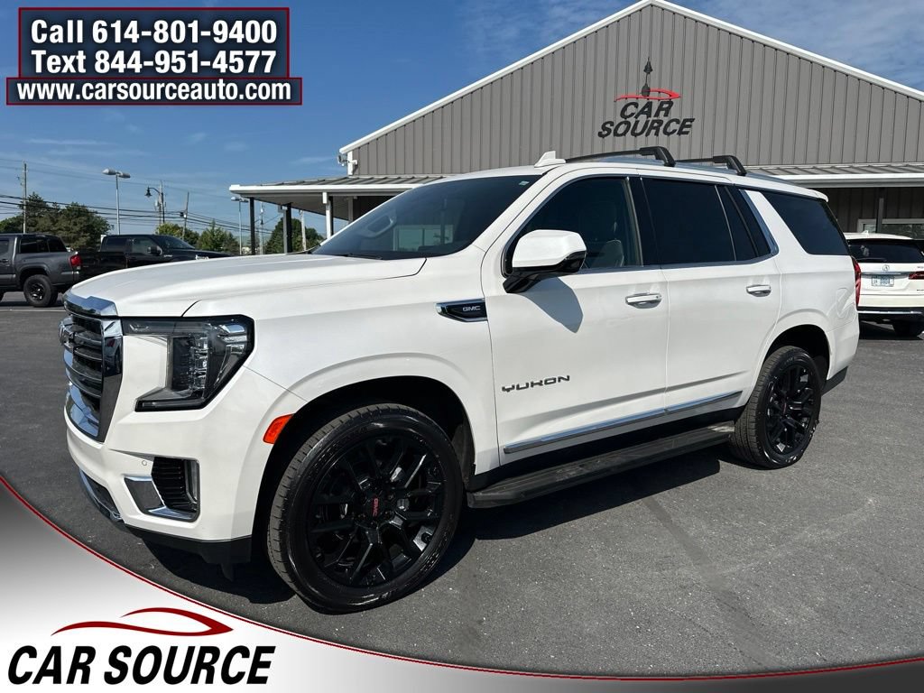 Used 2022 GMC Yukon SLT w/ SLT Luxury Package AWD/4WD image 2