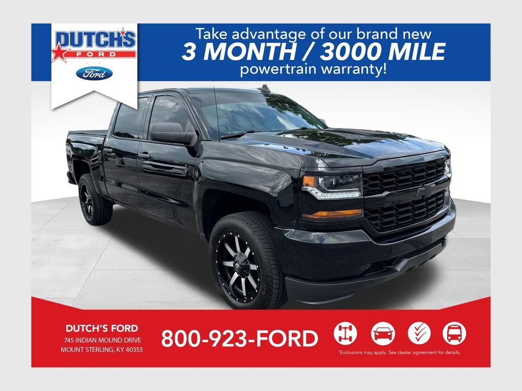 Used 2018 Chevrolet Silverado 1500 Custom w/ Custom Value Package AWD/4WD 360° Tour