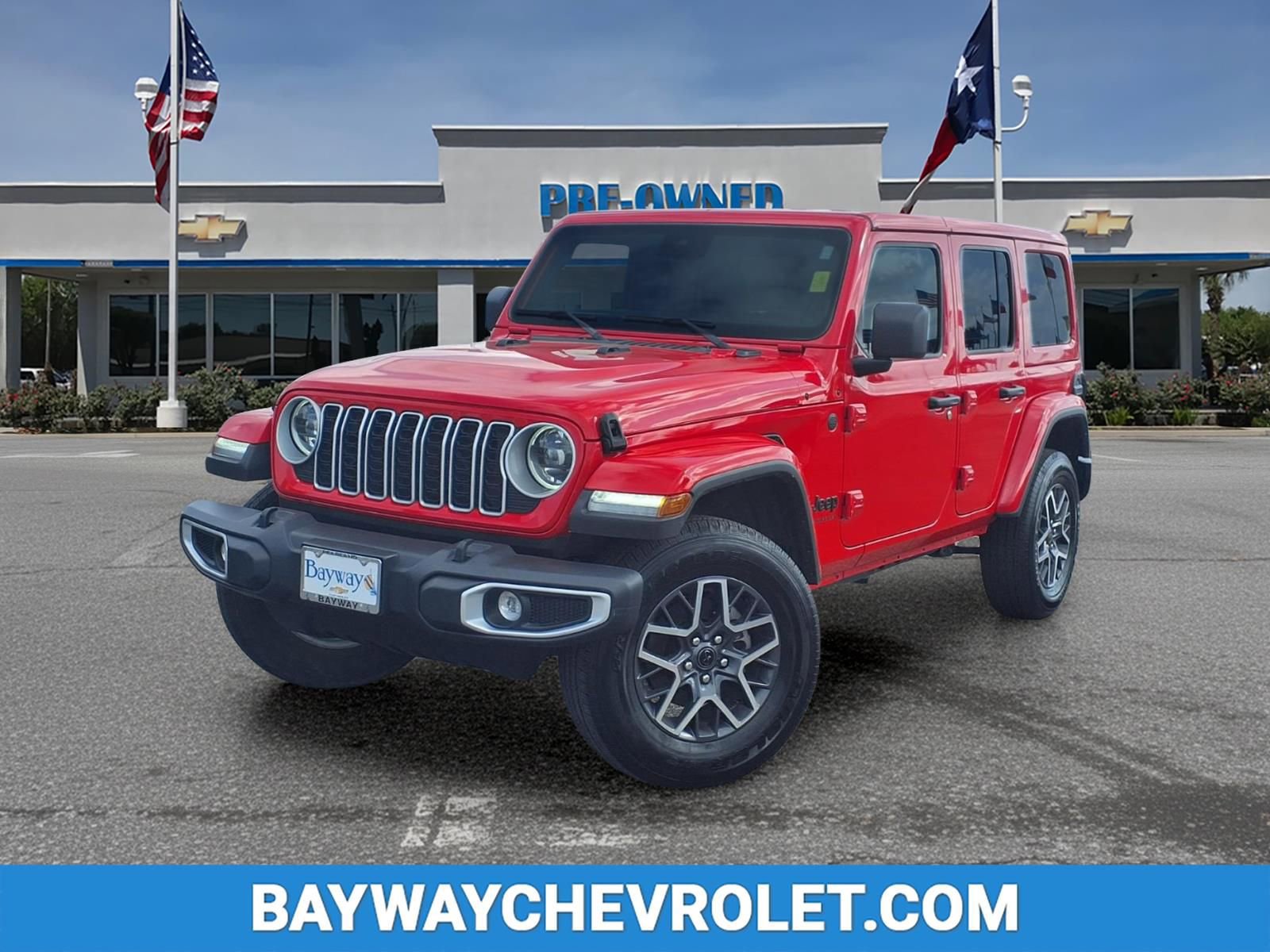 Used 2025 Jeep Wrangler Sahara image 1