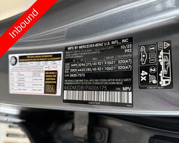 Used 2023 Mercedes-Benz EQS 450+ SUV image 11