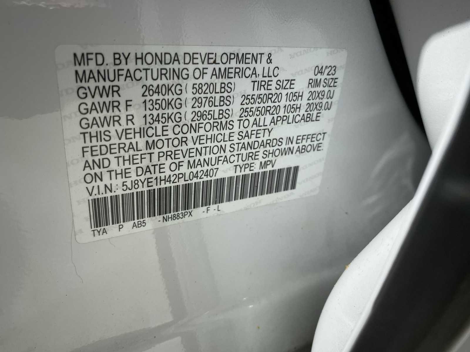 Certified 2023 Acura MDX SH-AWD w/ Technology Package image 21