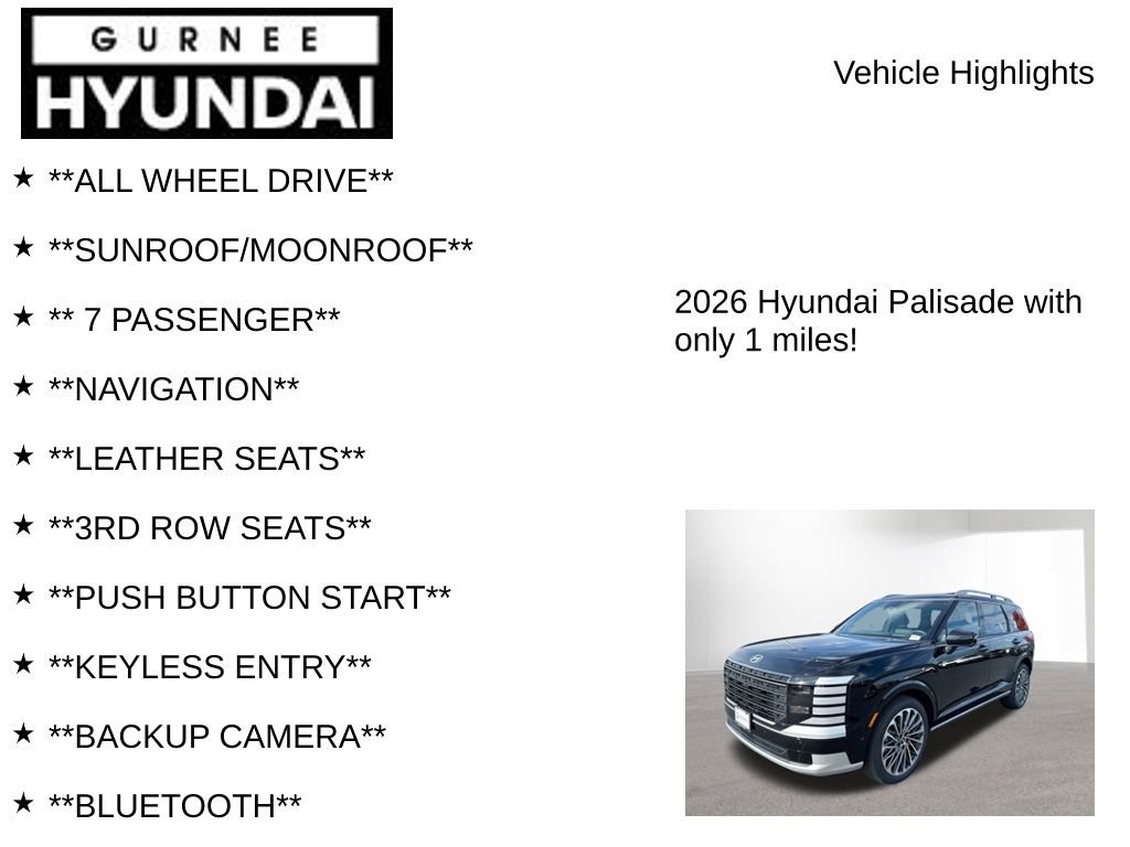 New 2026 Hyundai Palisade Calligraphy image 7