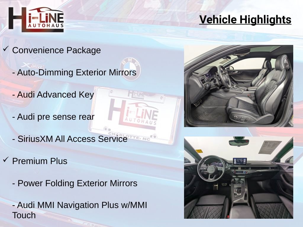 Used 2019 Audi S5 Premium Plus w/ Premium Plus AWD/4WD image 24