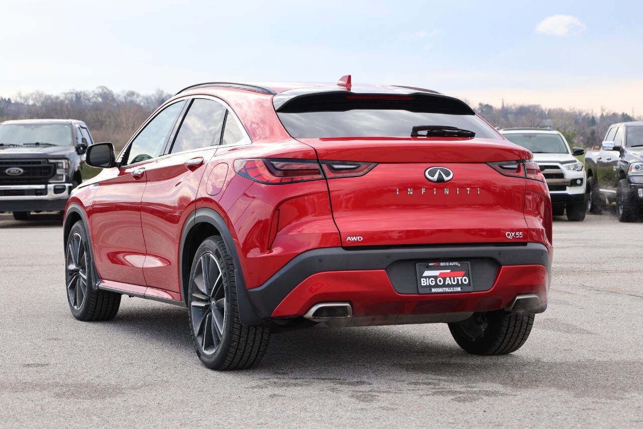 Used 2023 INFINITI QX55 Sensory w/ Lighting Package image 11
