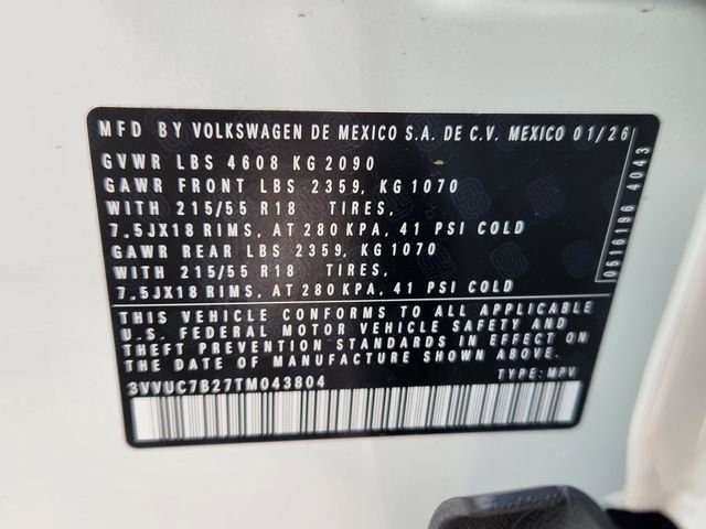 New 2026 Volkswagen Taos SE AWD/4WD image 10
