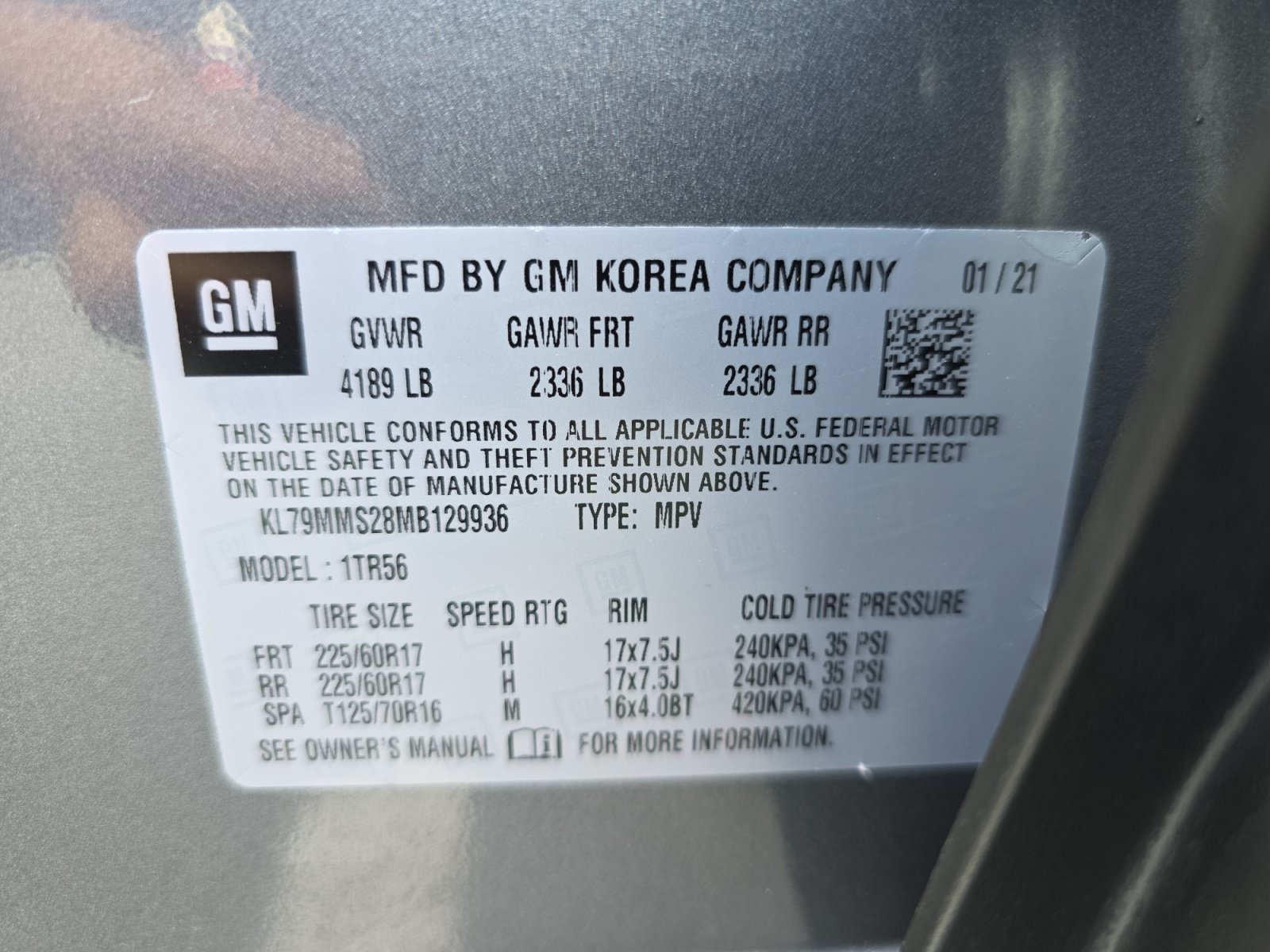 Used 2021 Chevrolet TrailBlazer LS FWD image 34