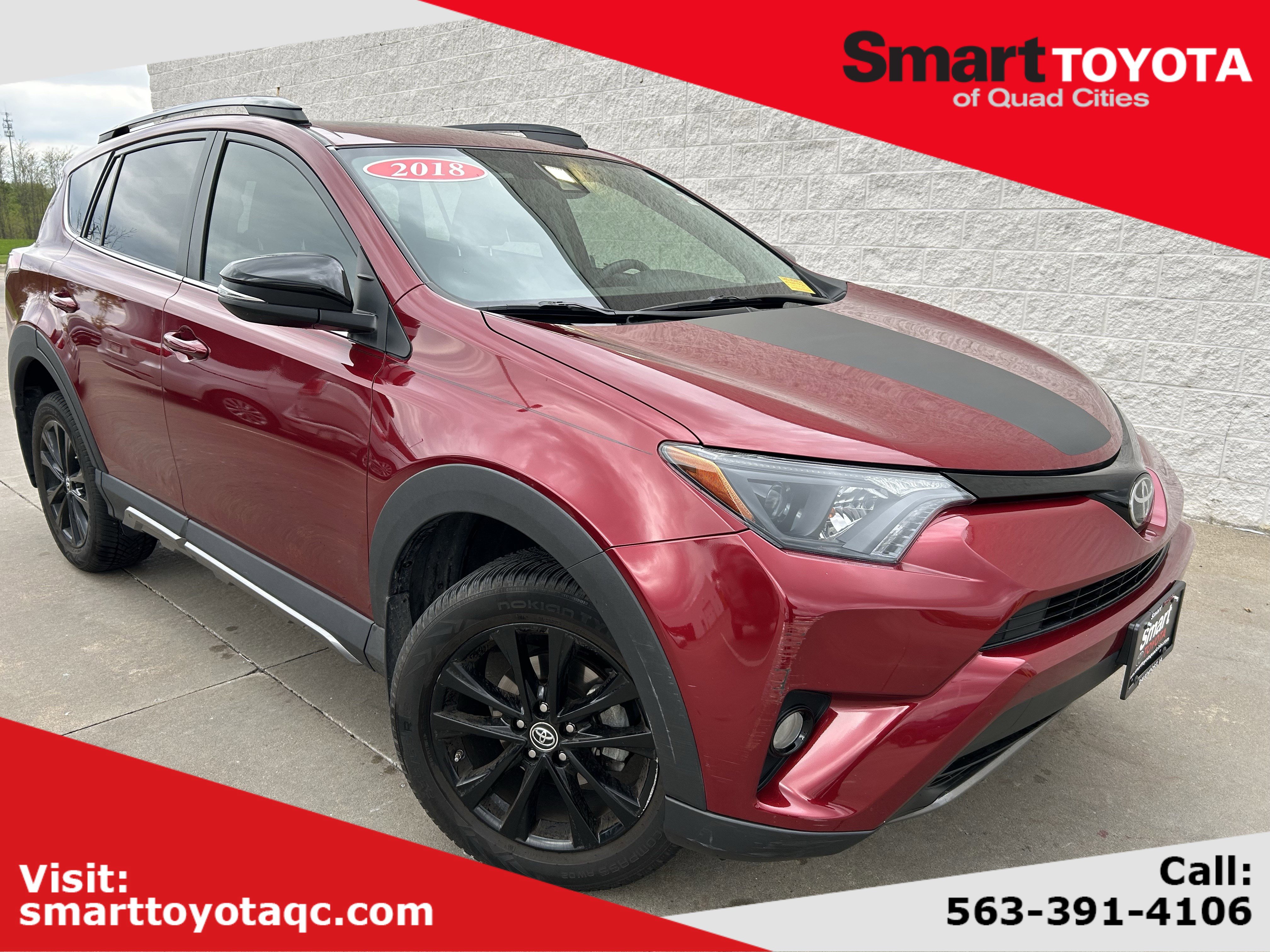 Certified 2018 Toyota RAV4 Adventure FWD image 1