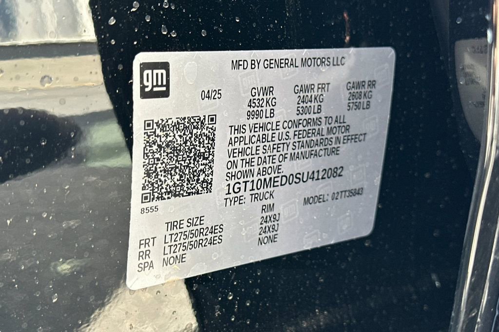 New 2025 GMC Sierra EV Denali AWD/4WD image 22